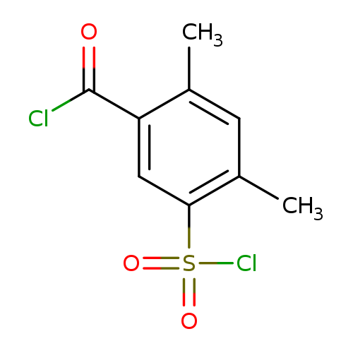 5-(Chlorosulfonyl)-2,4-dimethylbenzoyl chloride