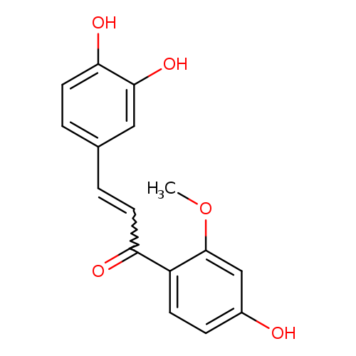 2-Propen-1-one,3-(3,4-dihydroxyphenyl)-1-(4-hydroxy-2-methoxyphenyl)-, (2E)-