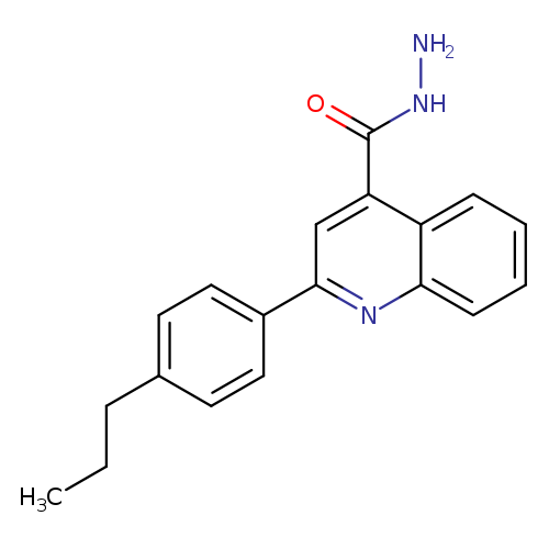 2-(4-Propylphenyl)quinoline-4-carbohydrazide
