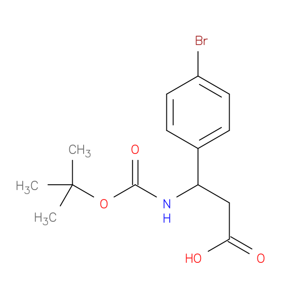 3-(4-Bromophenyl)-3-((Tert-Butoxycarbonyl)Amino)Propanoic Acid
