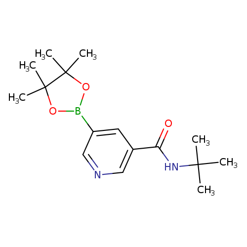 5-(t-Butylcarbamoyl)pyridine-3-boronic acid, pinacol ester
