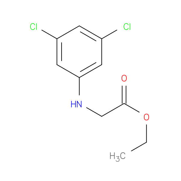 ethyl 2-[(3,5-dichlorophenyl)amino]acetate