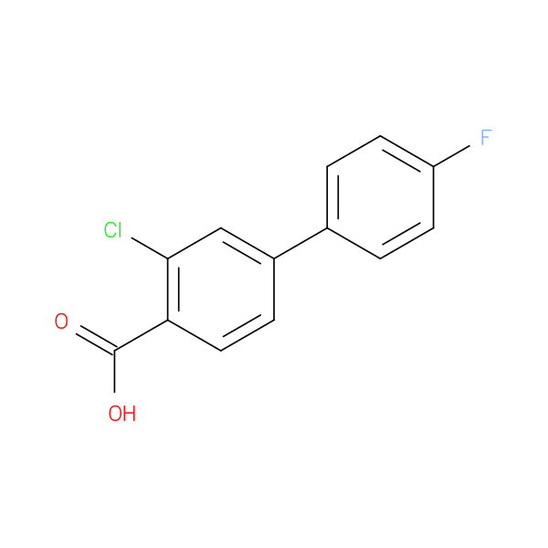 2-Chloro-4-(4-fluorophenyl)benzoic acid