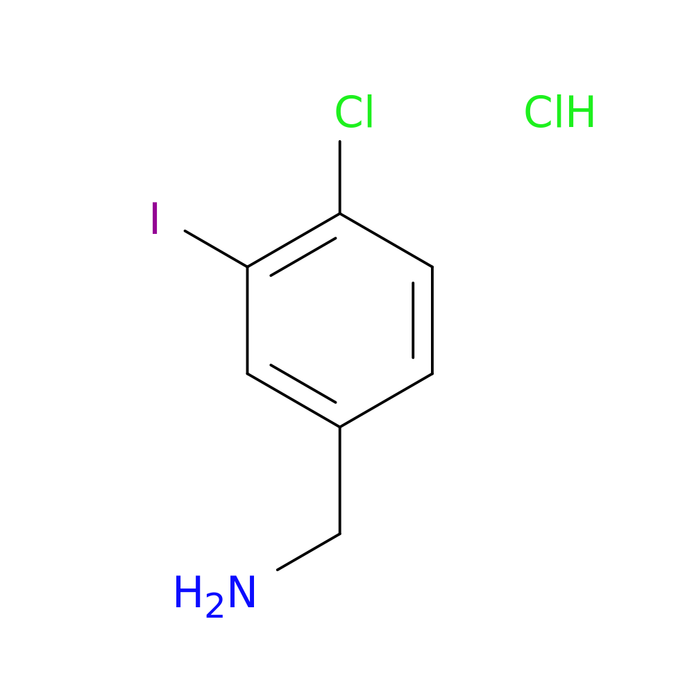 (4-Chloro-3-iodophenyl)methanamine hydrochloride