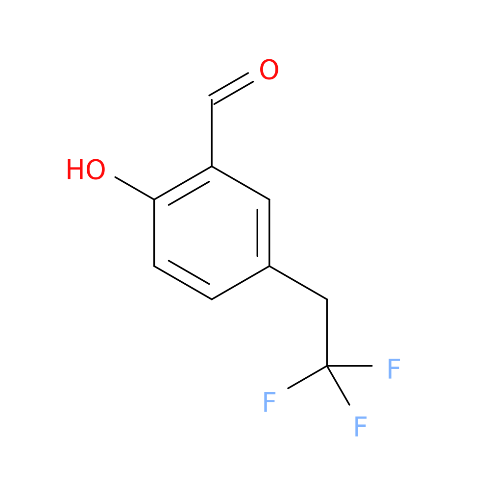 2-hydroxy-5-(2,2,2-trifluoroethyl)benzaldehyde