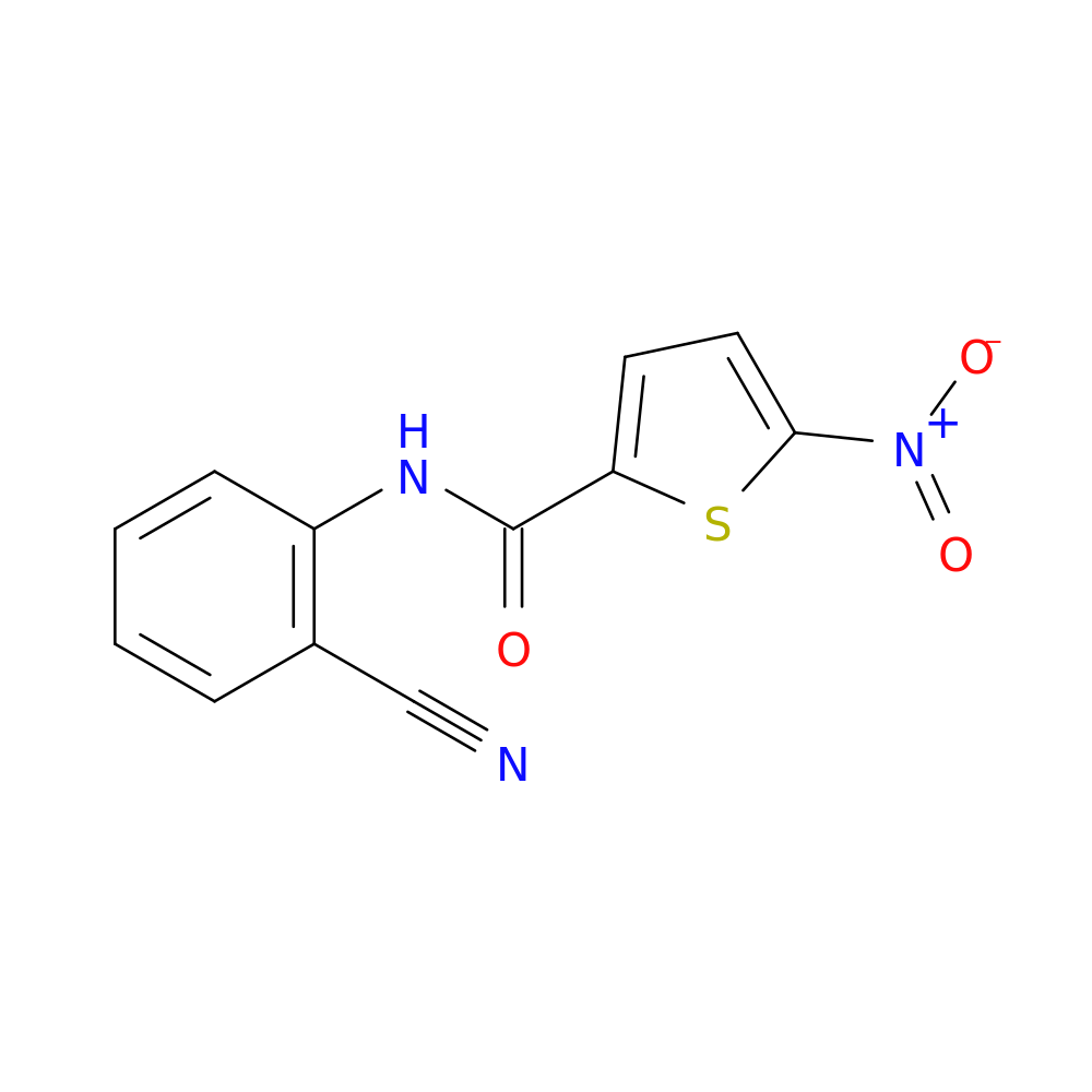 N-(2-cyanophenyl)-5-nitrothiophene-2-carboxamide