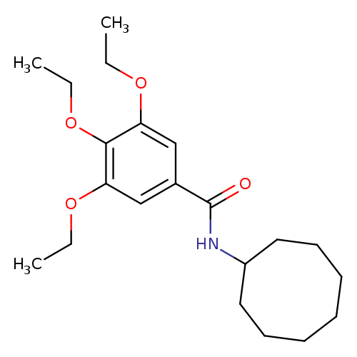 N-cyclooctyl-3,4,5-triethoxybenzamide