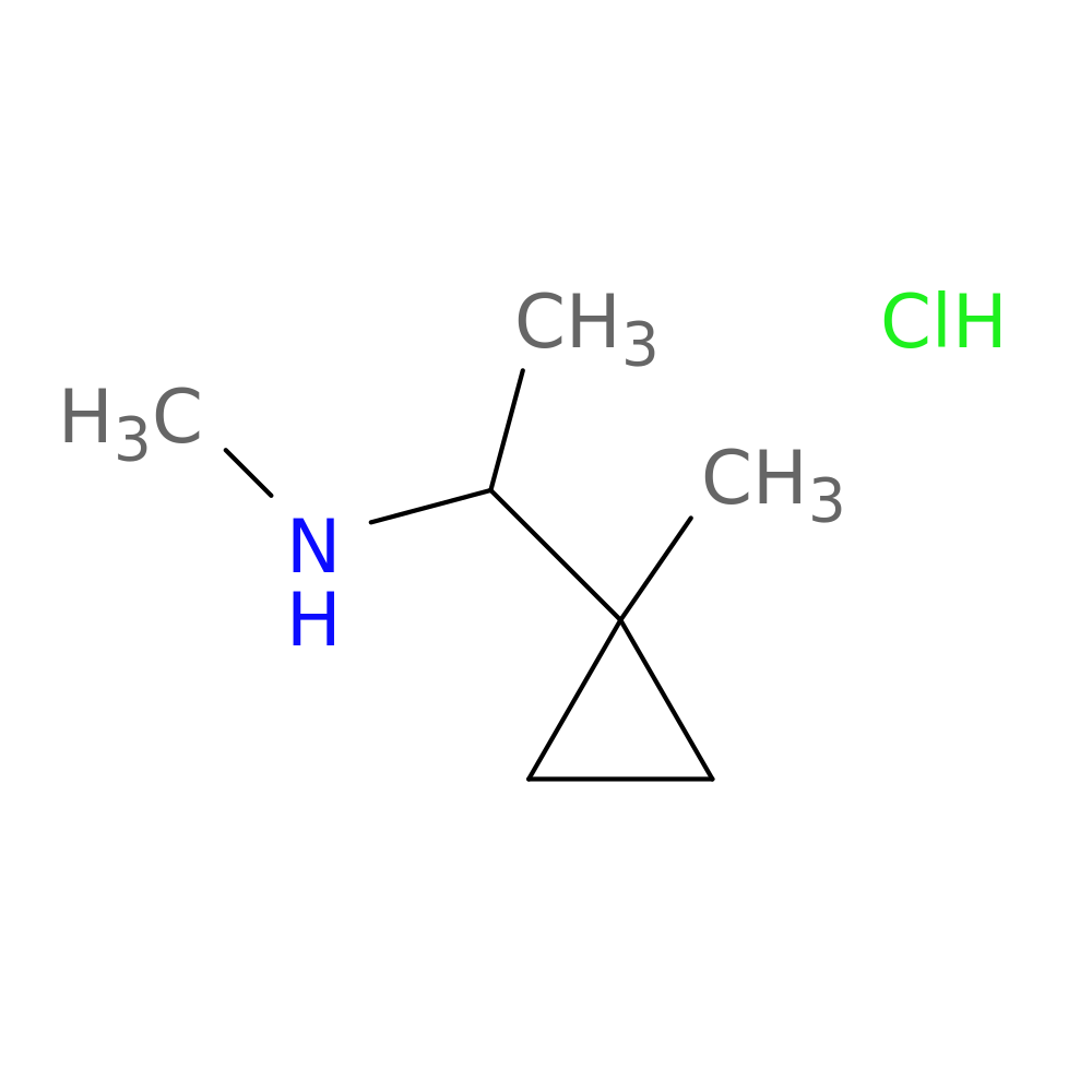 methyl[1-(1-methylcyclopropyl)ethyl]amine hydrochloride