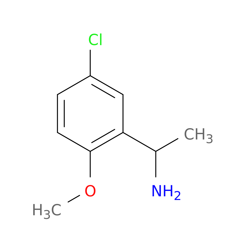 1-(5-Chloro-2-methoxyphenyl)ethanamine
