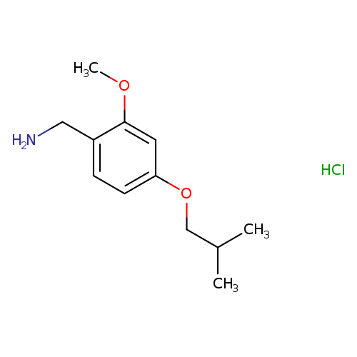 4-Isobutoxy-2-methoxy-benzylamine hydrochloride