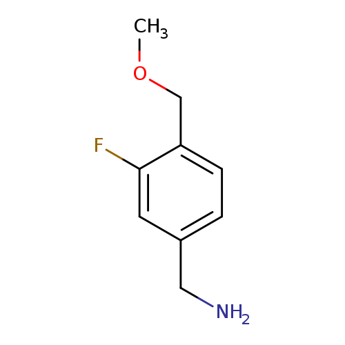[3-fluoro-4-(methoxymethyl)phenyl]methanamine