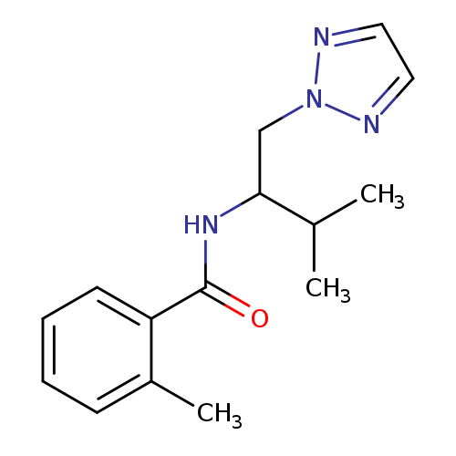 2-methyl-N-[3-methyl-1-(2H-1,2,3-triazol-2-yl)butan-2-yl]benzamide