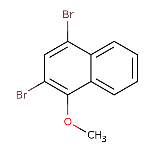 Naphthalene, 2,4-dibromo-1-methoxy-