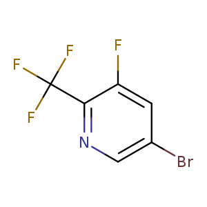 5-Bromo-3-fluoro-2-(trifluoromethyl)pyridine