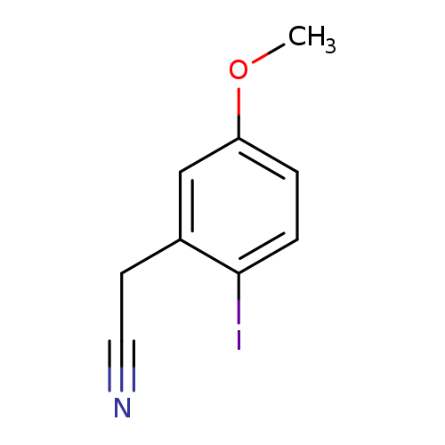 2-(2-iodo-5-methoxyphenyl)acetonitrile