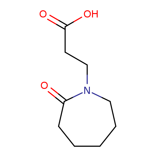 3-(2-Oxoazepan-1-yl)propanoic acid
