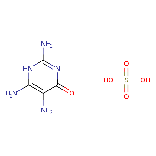 4(1H)-Pyrimidinone, 2,5,6-triamino-, sulfate
