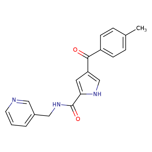 4-(4-methylbenzoyl)-N-[(pyridin-3-yl)methyl]-1H-pyrrole-2-carboxamide