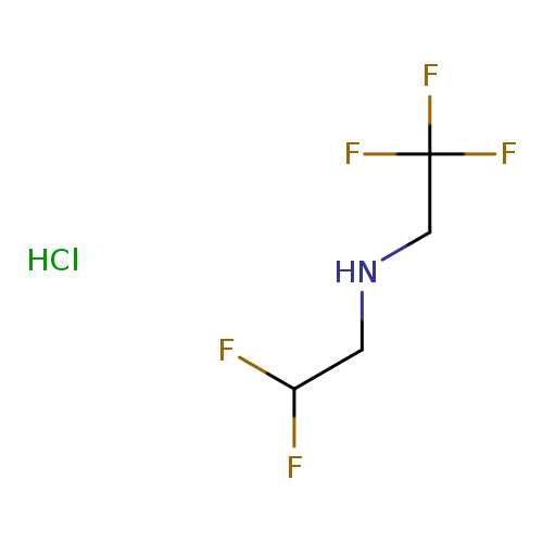 (2,2-difluoroethyl)(2,2,2-trifluoroethyl)amine hydrochloride