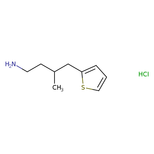 3-methyl-4-(thiophen-2-yl)butan-1-amine hydrochloride