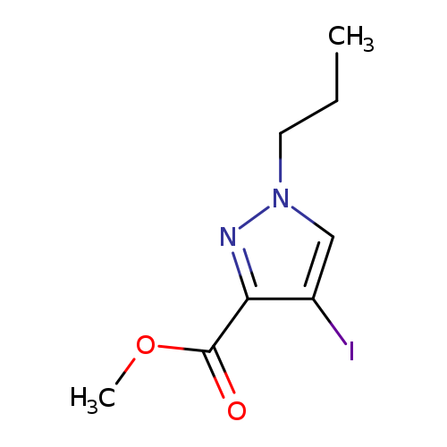 Methyl 4-iodo-1-propyl-1H-pyrazole-3-carboxylate