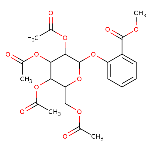 methyl 2-{[3,4,5-tris(acetyloxy)-6-[(acetyloxy)methyl]oxan-2-yl]oxy}benzoate