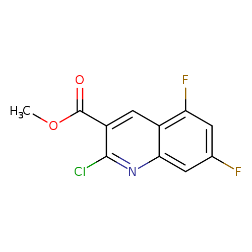 methyl2-chloro-5,7-difluoroquinoline-3-carboxylate