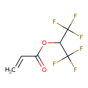 1,1,1,3,3,3-Hexafluoropropan-2-Yl Acrylate