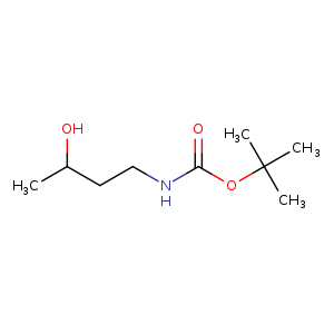 Carbamic acid, N-(3-hydroxybutyl)-, 1,1-dimethylethyl ester