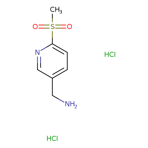 (6-methanesulfonylpyridin-3-yl)methanamine dihydrochloride