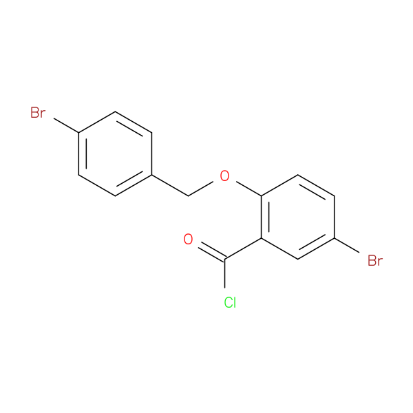 5-Bromo-2-[(4-bromobenzyl)oxy]benzoyl chloride