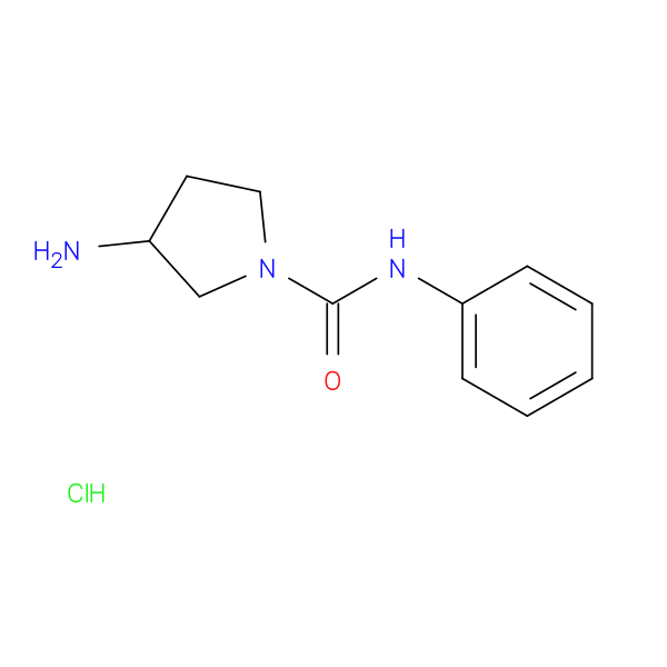 3-amino-N-phenylpyrrolidine-1-carboxamide hydrochloride