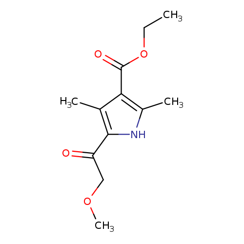 Ethyl 5-(methoxyacetyl)-2,4-dimethyl-1h-pyrrole-3-carboxylate