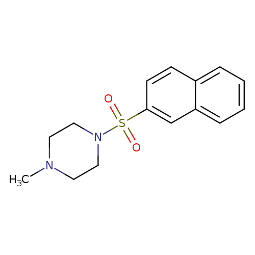 1-methyl-4-(naphthalene-2-sulfonyl)piperazine