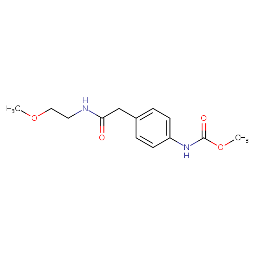 methyl N-(4-{[(2-methoxyethyl)carbamoyl]methyl}phenyl)carbamate