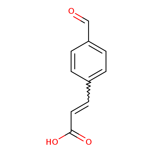 2-Propenoic acid, 3-(4-formylphenyl)-