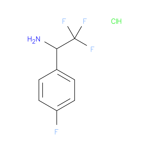 2,2,2-Trifluoro-1-(4-fluorophenyl)ethanamine hydrochloride