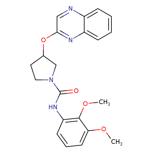 N-(2,3-dimethoxyphenyl)-3-(quinoxalin-2-yloxy)pyrrolidine-1-carboxamide