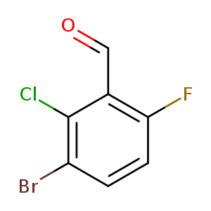 3-Bromo-2-chloro-6-fluorobenzaldehyde