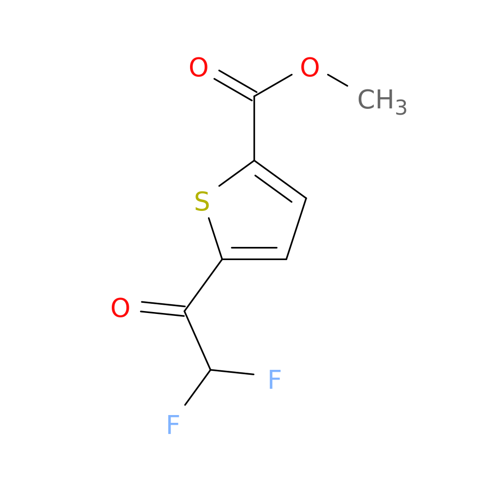 methyl 5-(2,2-difluoroacetyl)thiophene-2-carboxylate