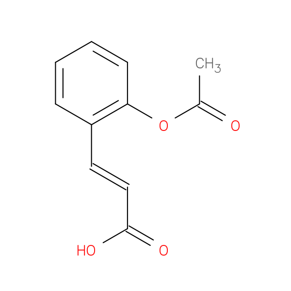 3-(2-Acetoxyphenyl)acrylic acid