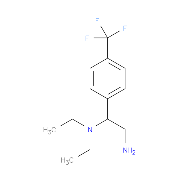 {2-amino-1-[4-(trifluoromethyl)phenyl]ethyl}diethylamine