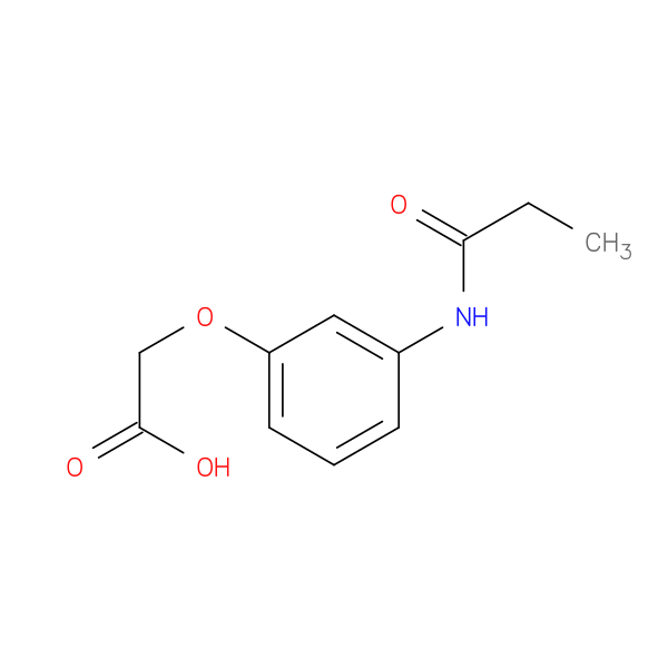 [3-(Propionylamino)phenoxy]acetic acid