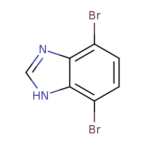 1H-Benzimidazole, 4,7-dibromo-