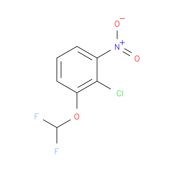 2-Chloro-1-(difluoromethoxy)-3-nitrobenzene