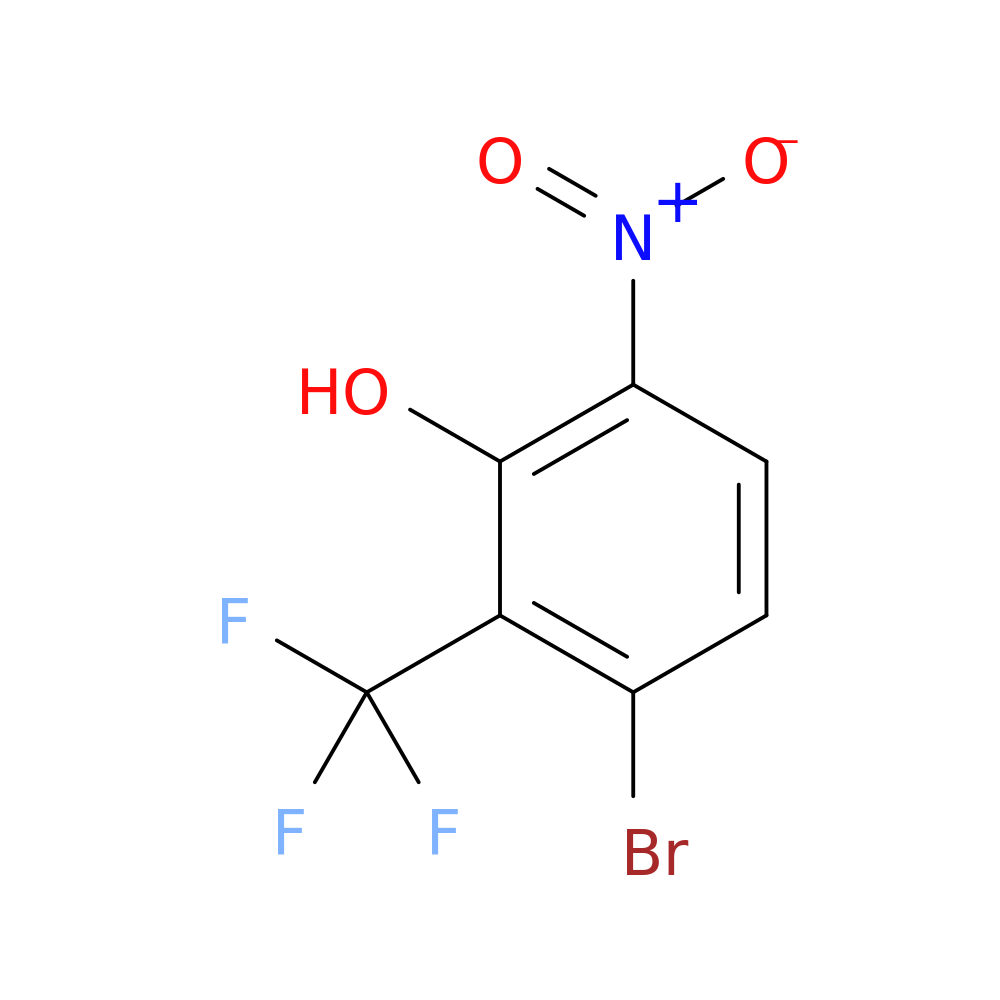 3-Bromo-6-nitro-2-(trifluoromethyl)phenol