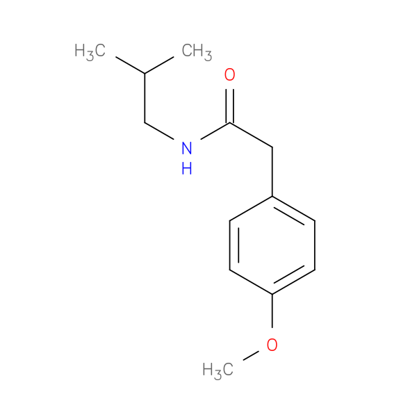 N-isobutyl-2-(4-methoxyphenyl)acetamide
