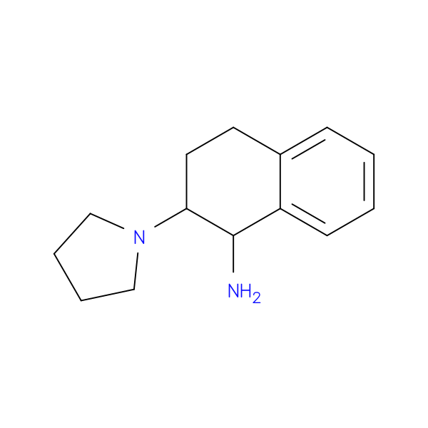 2-(pyrrolidin-1-yl)-1,2,3,4-tetrahydronaphthalen-1-amine