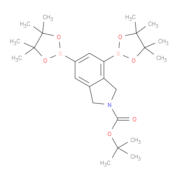 tert-Butyl 4,6-bis(tetramethyl-1,3,2-dioxaborolan-2-yl)-1,3-dihydroisoindole-2-carboxylate