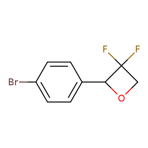 2-(4-bromophenyl)-3,3-difluorooxetane
